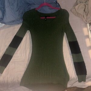 Green Sweater with tail